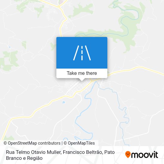 Rua Telmo Otavio Muller map