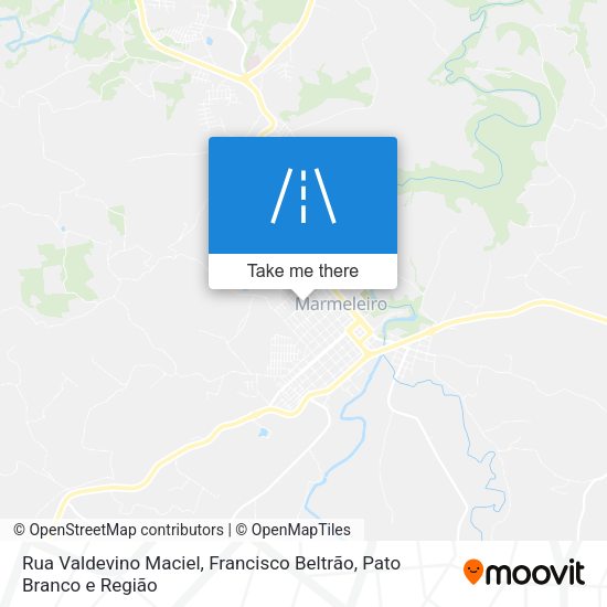 Rua Valdevino Maciel map