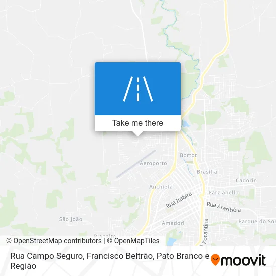 Rua Campo Seguro map