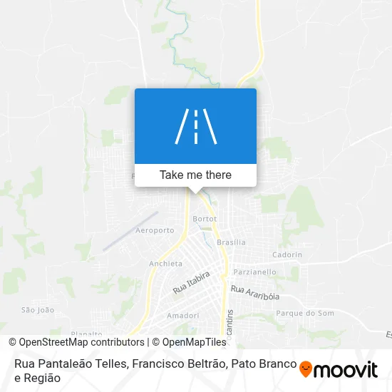 Rua Pantaleão Telles map