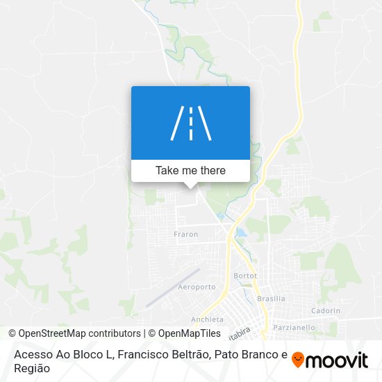 Acesso Ao Bloco L map
