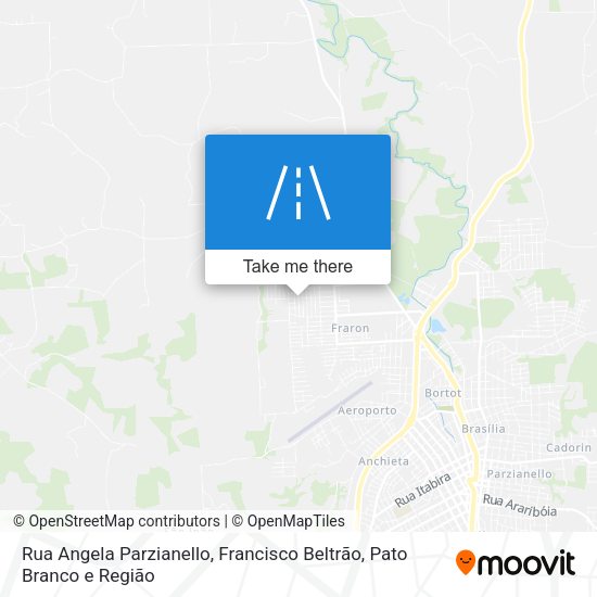 Rua Angela Parzianello map
