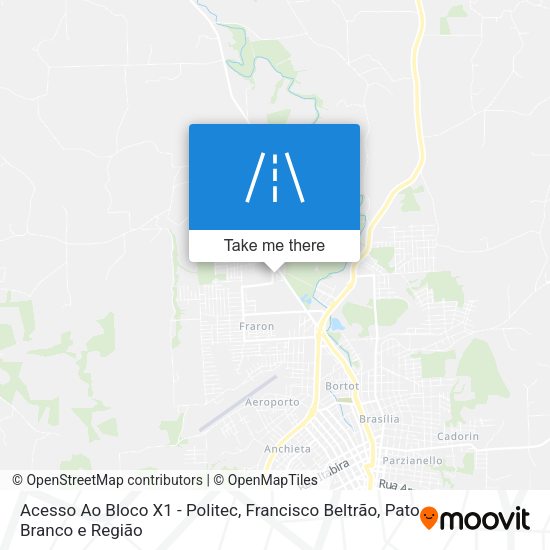 Acesso Ao Bloco X1 - Politec map