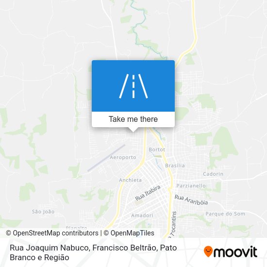 Rua Joaquim Nabuco map