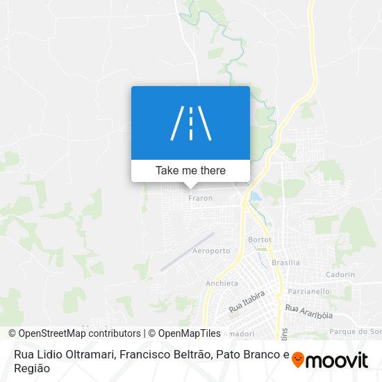 Rua Lidio Oltramari map
