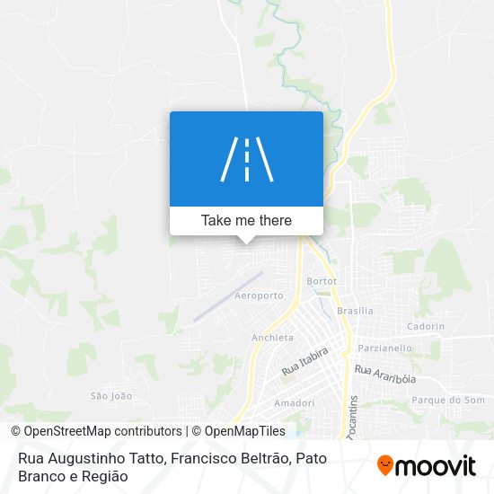 Rua Augustinho Tatto map