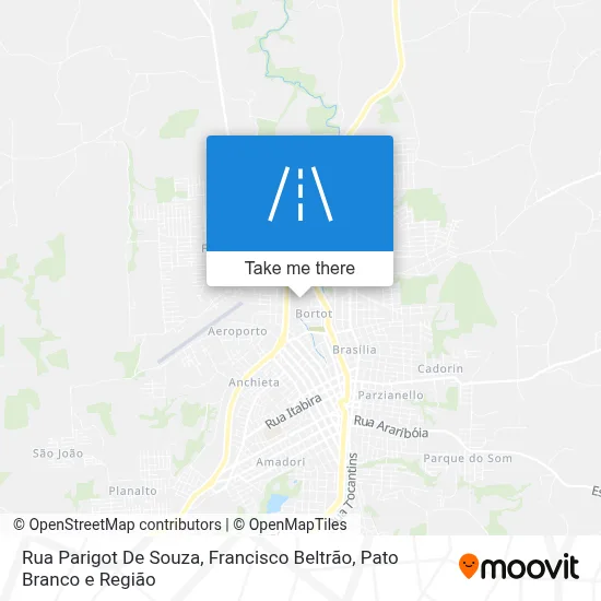 Rua Parigot De Souza map