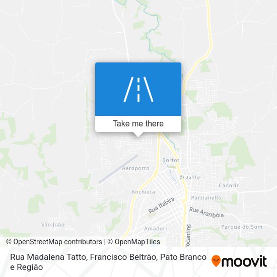 Rua Madalena Tatto map