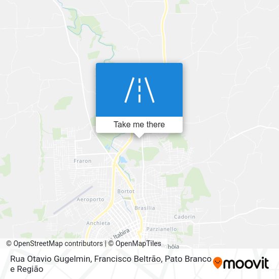 Rua Otavio Gugelmin map
