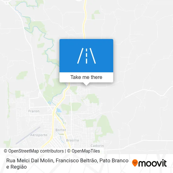 Rua Melci Dal Molin map