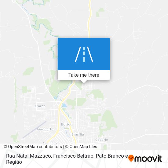 Rua Natal Mazzuco map