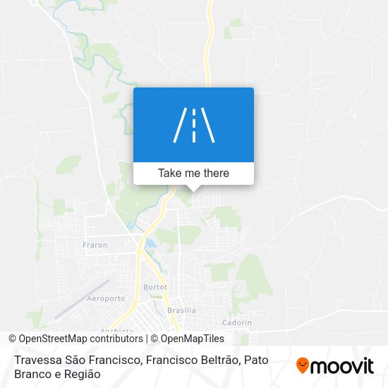 Travessa São Francisco map