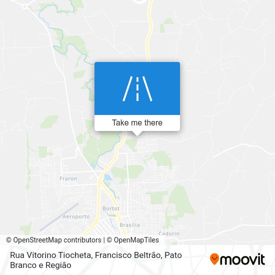 Rua Vitorino Tiocheta map