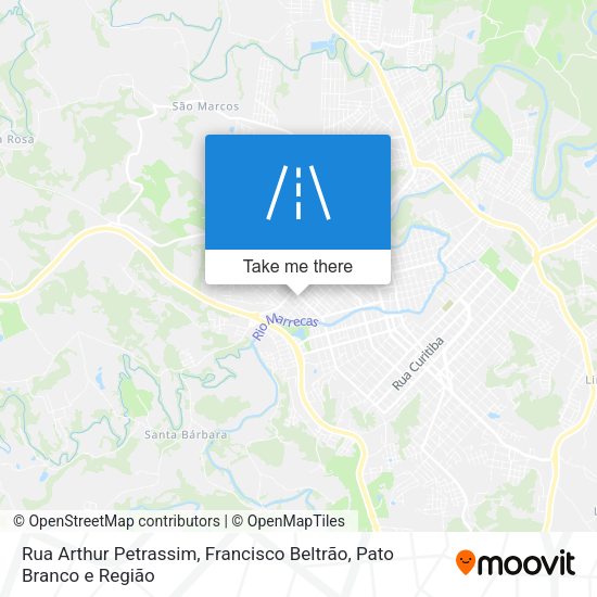 Rua Arthur Petrassim map