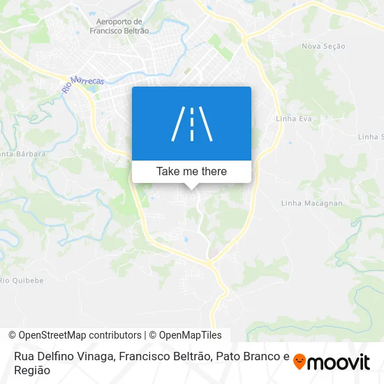 Rua Delfino Vinaga map