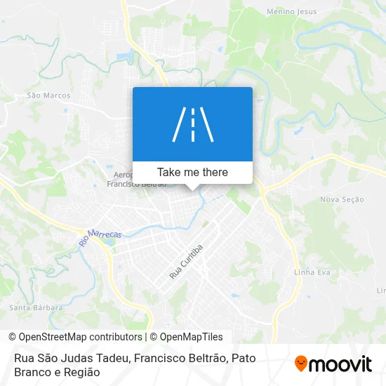 Rua São Judas Tadeu map