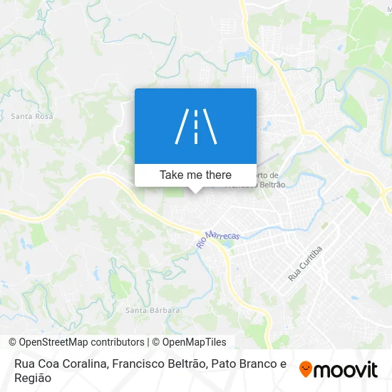 Rua Coa Coralina map