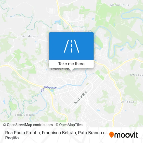 Rua Paulo Frontin map