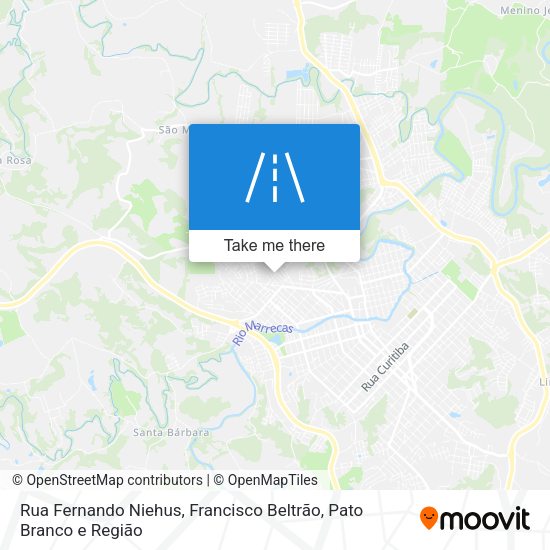 Rua Fernando Niehus map