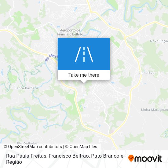 Rua Paula Freitas map