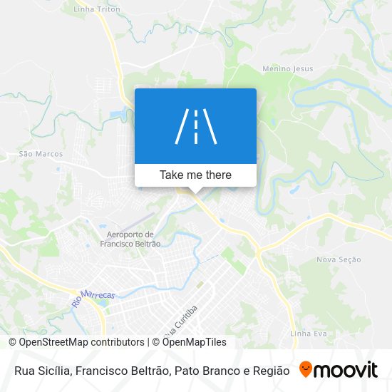 Rua Sicília map