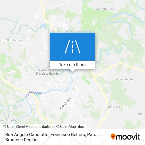 Rua Ângelo Candiotto map