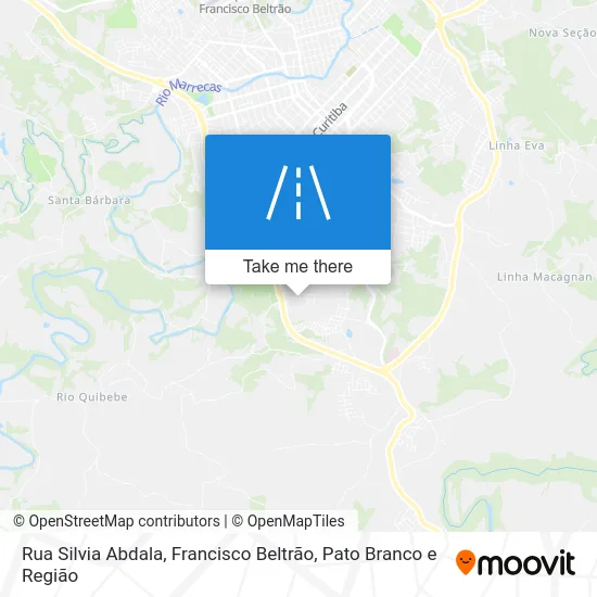 Rua Silvia Abdala map