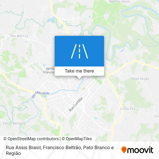 Rua Assis Brasil map
