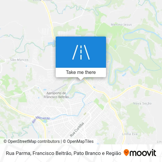 Rua Parma map