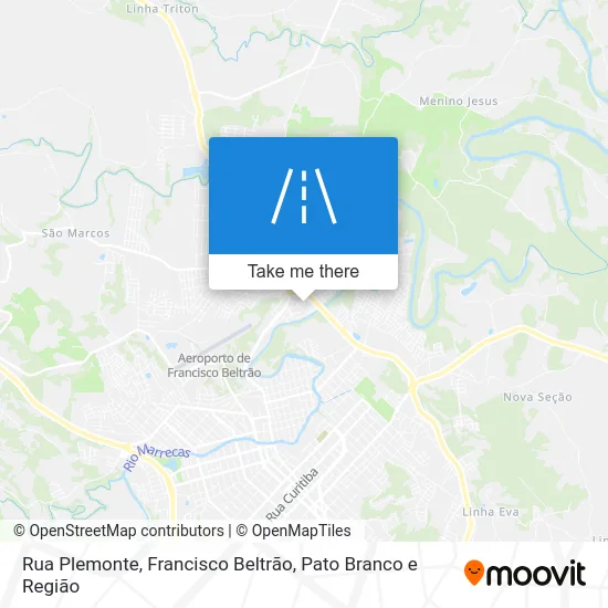 Rua Plemonte map