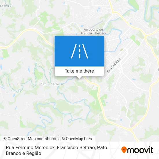 Rua Fermino Meredick map