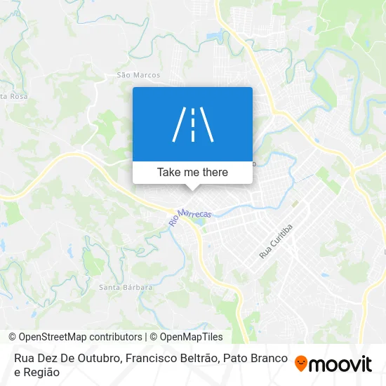 Rua Dez De Outubro map