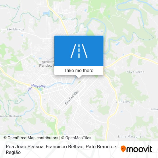 Rua João Pessoa map