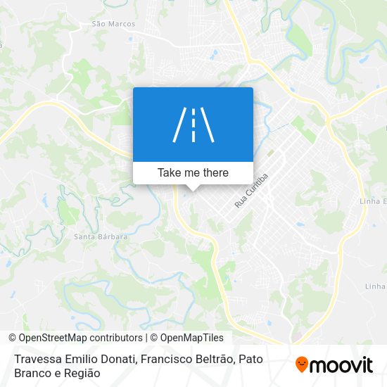 Travessa Emilio Donati map