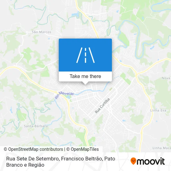 Rua Sete De Setembro map