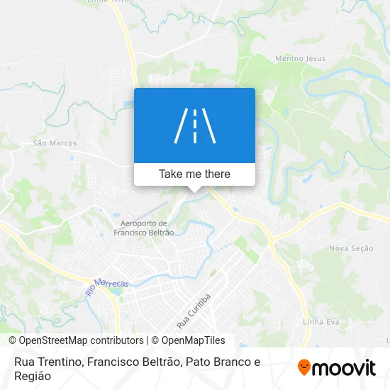 Rua Trentino map