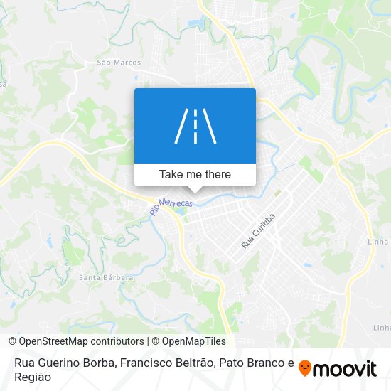 Rua Guerino Borba map