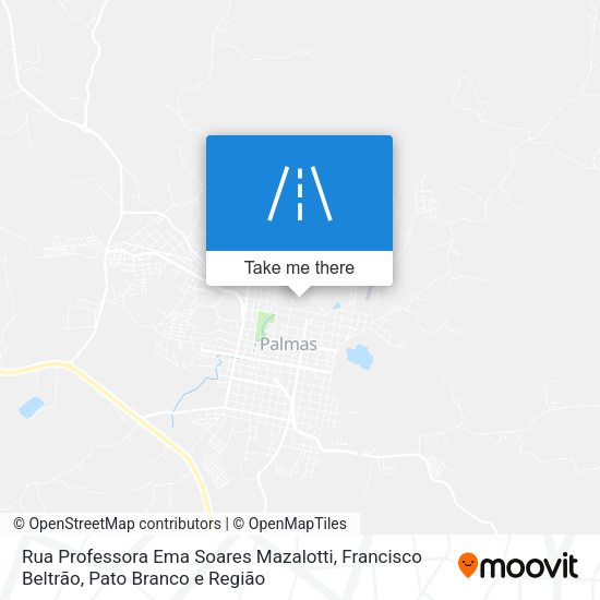 Rua Professora Ema Soares Mazalotti map