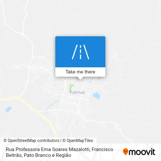 Rua Professora Ema Soares Mazalotti map