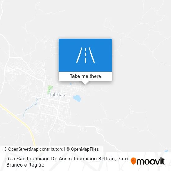 Rua São Francisco De Assis map