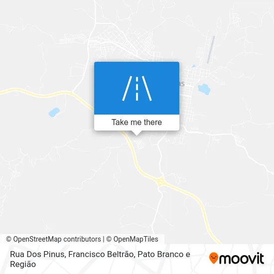 Rua Dos Pinus map