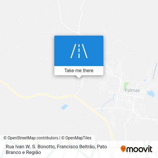 Rua Ivan W. S. Bonotto map