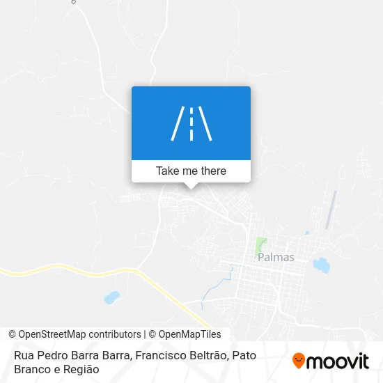 Rua Pedro Barra Barra map
