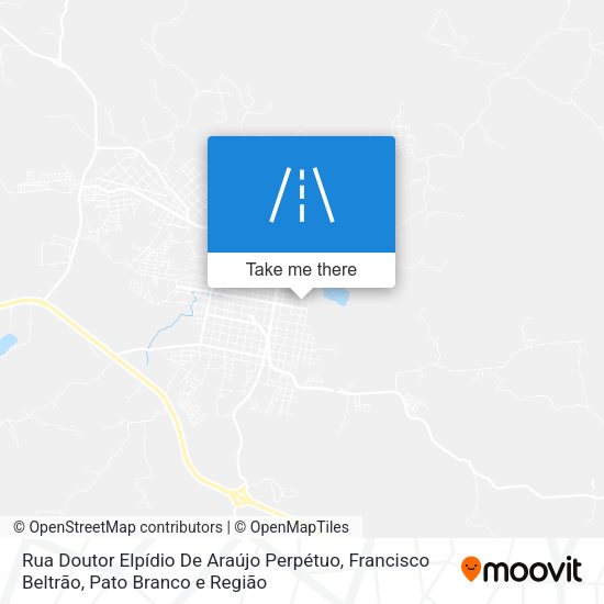 Rua Doutor Elpídio De Araújo Perpétuo map