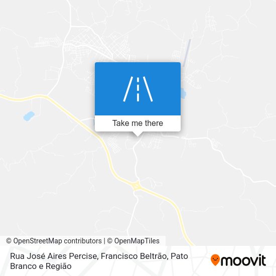 Rua José Aires Percise map