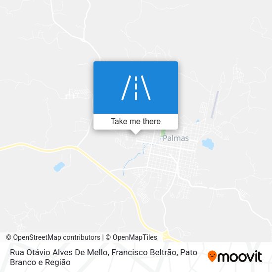 Rua Otávio Alves De Mello map