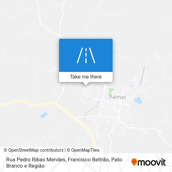 Rua Pedro Ribas Mendes map