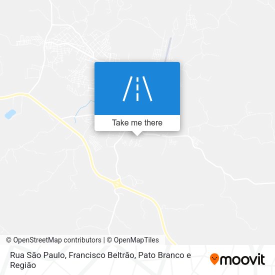 Rua São Paulo map
