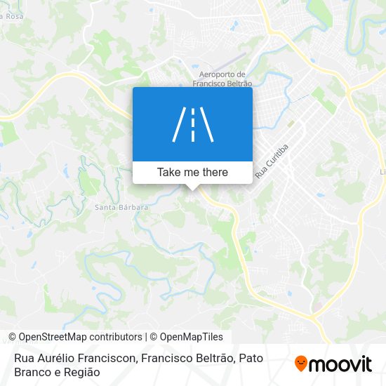 Rua Aurélio Franciscon map