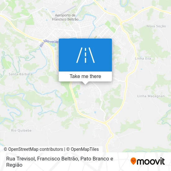 Rua Trevisol map